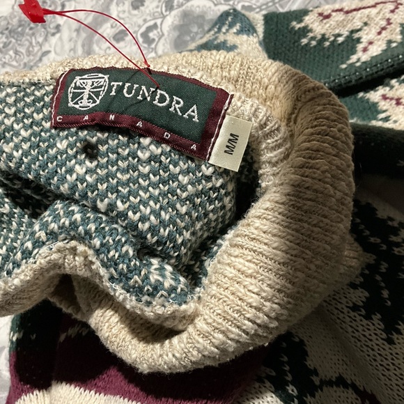 XMAXXX SWEATER all things Christmas sweater Vintage Tundra Canada 90% cotton M 🎄 - Picture 5 of 6